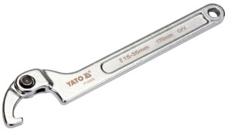 KLUCZ HAKOWY Z NOSKIEM, PRZEGUBOWY 15-35 MM YATO