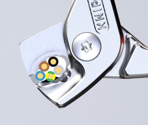 NOŻYCE DO KABLI IZOLOWANE 1000V 160MM KNIPEX