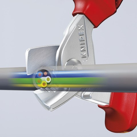NOŻYCE DO KABLI IZOLOWANE 1000V 160MM KNIPEX
