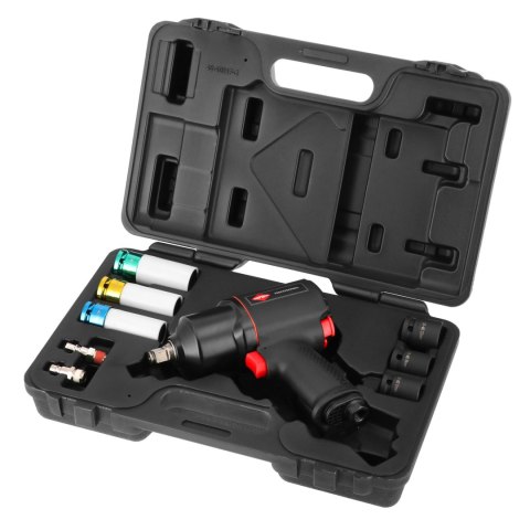 PNEUMATYCZNY KLUCZ UDAROWY 1/2'' 1800NM + NASADKI AIRPRESS