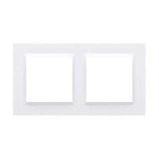 SIMON 10 RAMKA 2-KROTNA BIAŁA SIMON