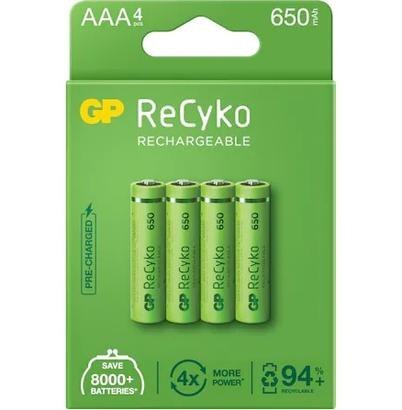 AKUMULATOR RECYKO NIMH 1,2V 65AAAHCE-EB4 AAA GP BATTERY
