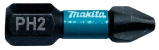 KOŃCÓWKA WKRĘTAKOWA IMPACT BLACK, GROT, BIT PH2-25MM 2SZT MAKITA