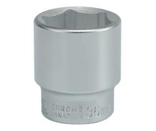 NASADKA KRÓTKA CHROMOWANA 6-KĄTNA 3/4'' 36MM YATO