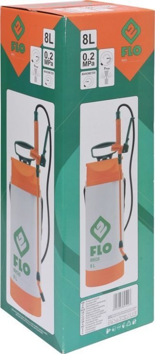 OPRYSKIWACZ CIŚNIENIOWY Z MANOMETREM 8L, TOYA