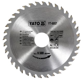 TARCZA WIDIOWA 160*36T*30MM YATO