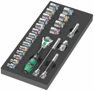 WKŁADKA PIANKOWA ZYKLOP 3/8'' 8000 C, SET 1, 23CZ. WERA