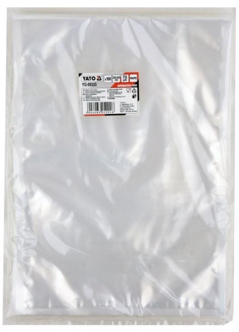 WORKI DO PAKOWAREK PROŻNIOWYCH 250*350MM 100SZT. YATO