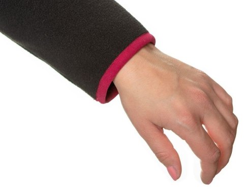 BLUZA POLAROWA DAMSKA CZARNA, ROZMIAR M NEO