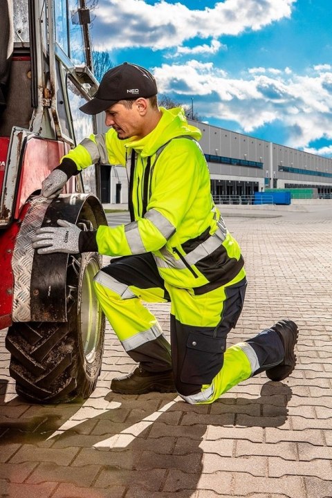 BLUZA ROBOCZA OSTRZEGAWCZA ŻÓŁTA XXL NEO