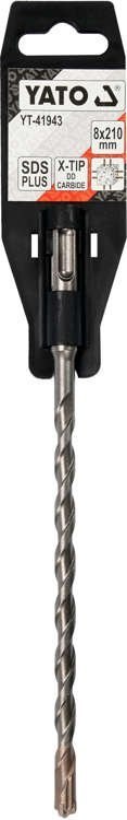 WIERTŁO DO BETONU SDS PLUS PREMIUM 8*210MM YATO