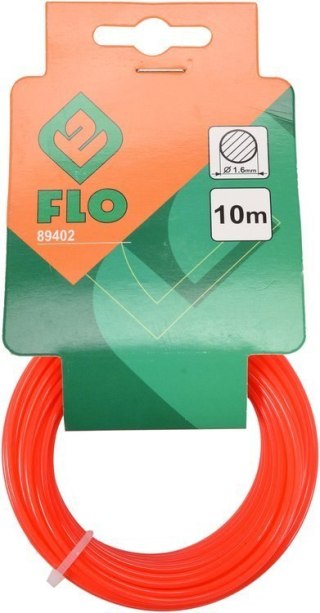 ŻYŁKA TNĄCA OKRĄGŁA 1,6MMX10M FLO TOYA