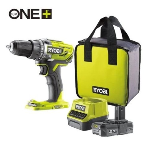 AKU. WIERTARKO-WKRĘTARKA R18DD3-120S 18V 1*2.0AH ONE+ RYOBI