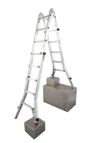 DRABINA ALUMINIOWA PRZEGUBOWA TELEVARIO 4*5 SZCZEBLI, 6,4M KRAUSE