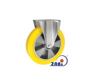 KOŁO ALUMINIUM-POLIURETAN 250MM OBUDOWA STAŁA A93P ZABI