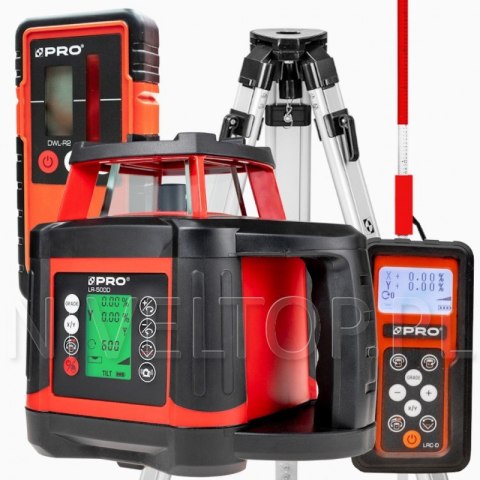 LASER ROTACYJNY LR-500D + LLN-240 + STATYW TR-900 PRO