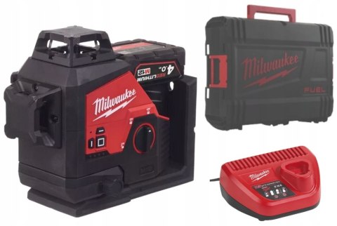 LASER ZIELONY TRÓJPŁASZCZYZNOWY M12 3PL-401C MILWAUKEE