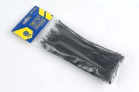 OPASKI PLASTIKOWE CZARNE 100*2,5 OP-100SZT VOREL