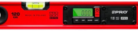 POZIOMICA PRO900 Z ELEKTRONICZNYM ODCZYTEM 120 CM PRO