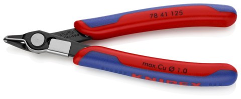 SZCZYPCE TNĄCE BOCZNE ZE SPRĘŻYNKĄ IZOLOWANE 125MM KNIPEX