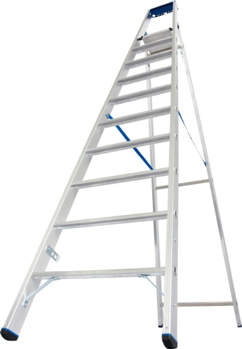 DRABINA ALUMINIOWA WOLNOSTOJĄCA STABILO 10 SZCZEBLI KRAUSE