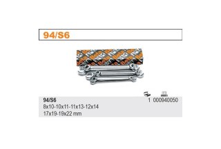 KOMPLET KLUCZY OCZKOWYCH 8-32MM, 6SZT. BETA