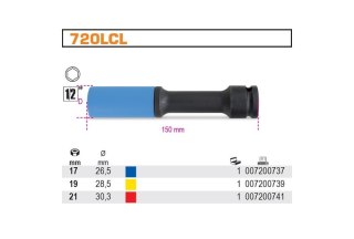 KOMPLET NASADEK UDAROWYCH DO KÓŁ ALUM. NAKŁ.POLIMEROWE 3SZT. BETA