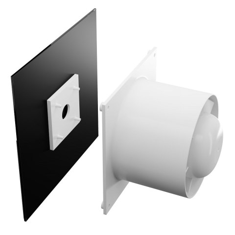 WENTYLATOR VERONI GLASS 100 S CZARNY DOSPEL