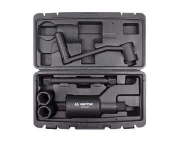 WZMACNIACZ MOMENTU ODKRĘCANIA 1'' 47:1 + NASADKI 32,33MM KING TONY