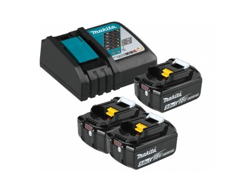 ZESTAW COMBO LI-LON 18V DDF486+DGA513 3*5.0AH MAKITA