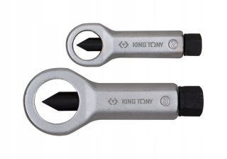 ZESTAW PRZECINAKÓW NAKRĘTEK 2 SZT. 12-22MM KING TONY