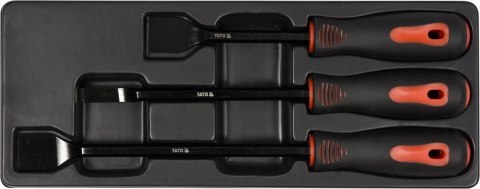 ZESTAW SKROBAKÓW DO USZCZELEK 3 SZTUKI YATO