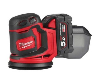 AKUMULATOROWA SZLIFIERKA MIMOŚRODOWA M18BOS125-502B 2*5.0AH MILWAUKEE