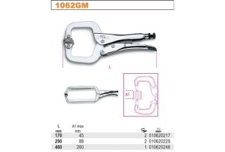 SZCZYPCE NASTAWNE SAMOBLOKUJĄCE TYP C 290MM BETA