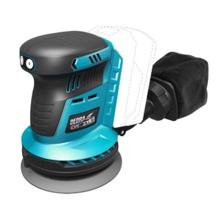 SZLIFIERKA MIMIŚRODOWA AKU. 125MM 18V SAS DEDRA