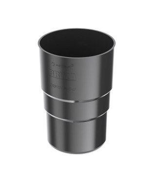 ZŁĄCZKA RURY SPUSTOWEJ 90MM BRYZA CZARNY BRYZA