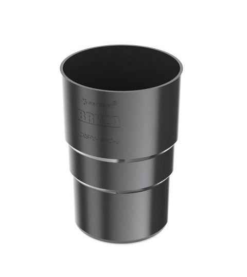 ZŁĄCZKA RURY SPUSTOWEJ 90MM BRYZA CZARNY BRYZA