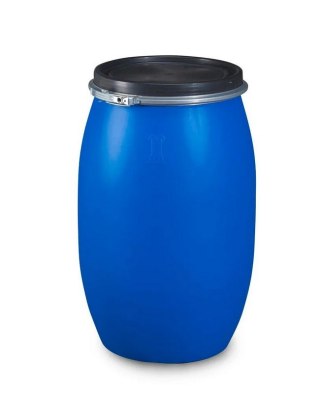 BECZKA PLASTIKOWA 150L Z OBRĘCZĄ UN