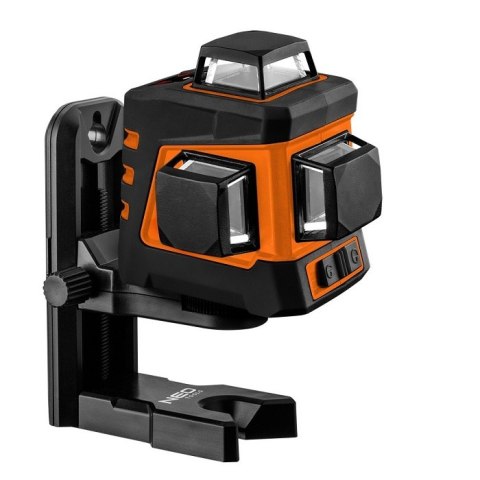 LASER PŁASZCZYZNOWY 20M 3D 360 ZIELONY, UCHWYT MAGNETYCZNY NEO