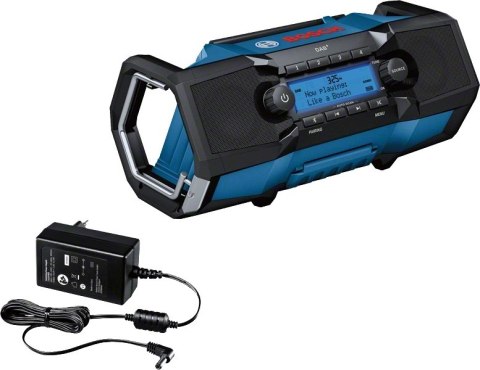 RADIO AKUMULATOROWE GPB 18V-2 SC DAB+/FM BLUETOOTH 0*AH BOSCH