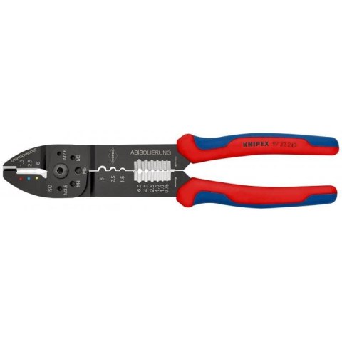 SZCZYPCE DO ZAGNIATANIA ZŁĄCZEK KABLOWYCH 0,5-6,0 MM KNIPEX