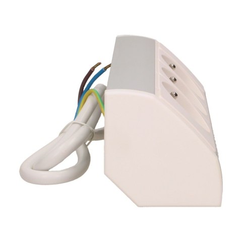 GNIAZDO MEBLOWE 3X2P+Z BIAŁO-SREBRNE ORNO