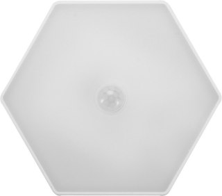 LAMPKA NOCNA 50LM Z CZUJNIKIEM RUCHU I ZMIERZCHOWYM, 3AAA VOREL