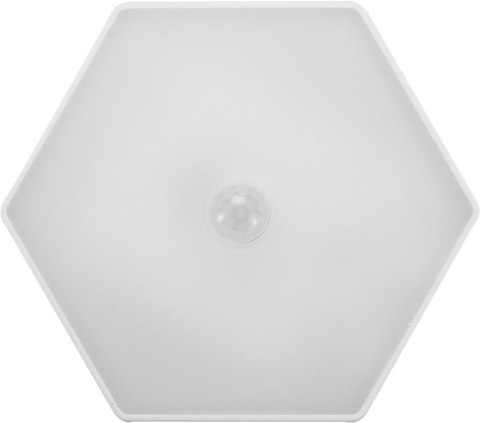 LAMPKA NOCNA 50LM Z CZUJNIKIEM RUCHU I ZMIERZCHOWYM, 3AAA VOREL