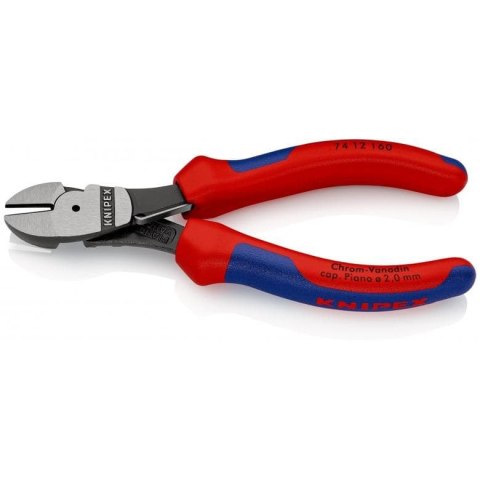 SZCZYPCE TNĄCE BOCZNE O ZWIĘKSZONYM PRZEŁOŻENIU 160MM KNIPEX
