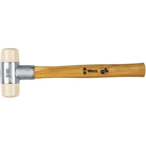 MŁOTEK Z TWORZYWA DO POBIJANIA TWARDY 100G., 22MM WERA