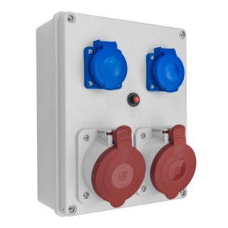 ROZDZIELNICA R-BOX 240 2*32A/5P 2*250V IP44 ELEKTRO-PLAST
