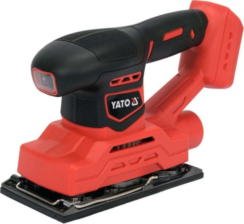 SZLIFIERKA OSCYLACYJNA 18V 90*187MM BEZ AKUMULATORA YATO