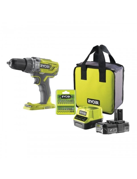 AKU. WIERTARKO-WKRĘTARKA UDAR. R18PD3-120SA17 18V 1*2AH ONE+ RYOBI