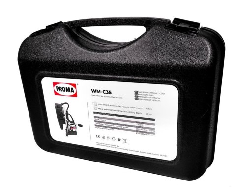 WIERTARKA ZE STOPĄ MAGNETYCZNĄ WM-C35 1050W 35MM PROMA